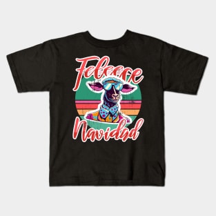 Feleece Navidad Christmas Kids T-Shirt